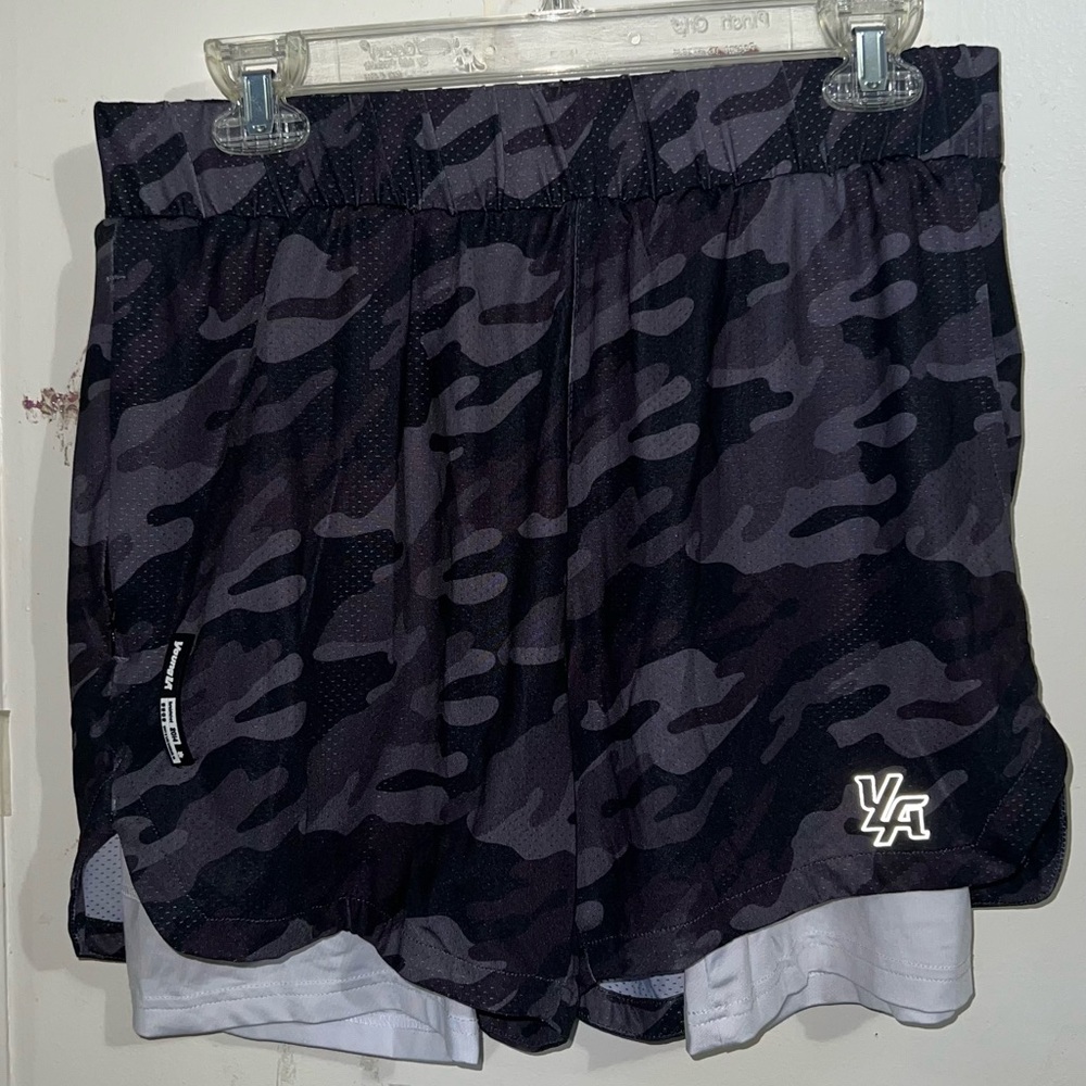 YoungLA Camo Shorts